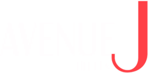 Avenue J Hotels brand logo with transparent background.